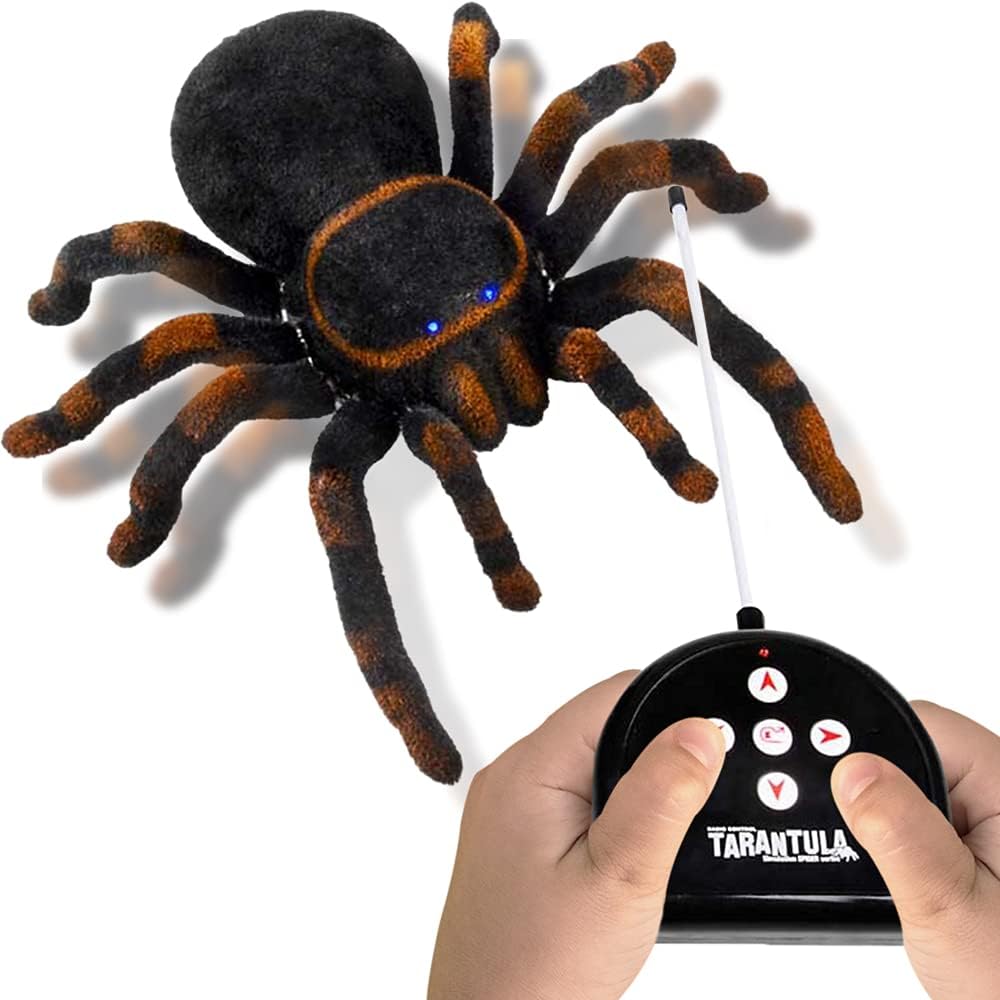 Remote Control Spider Toy for Pranks and Halloween Fun