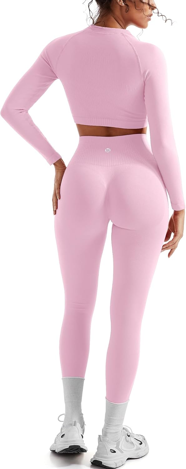 SUUKSESS Women 2 Piece Workout Sets for Ultimate Comfort and Style