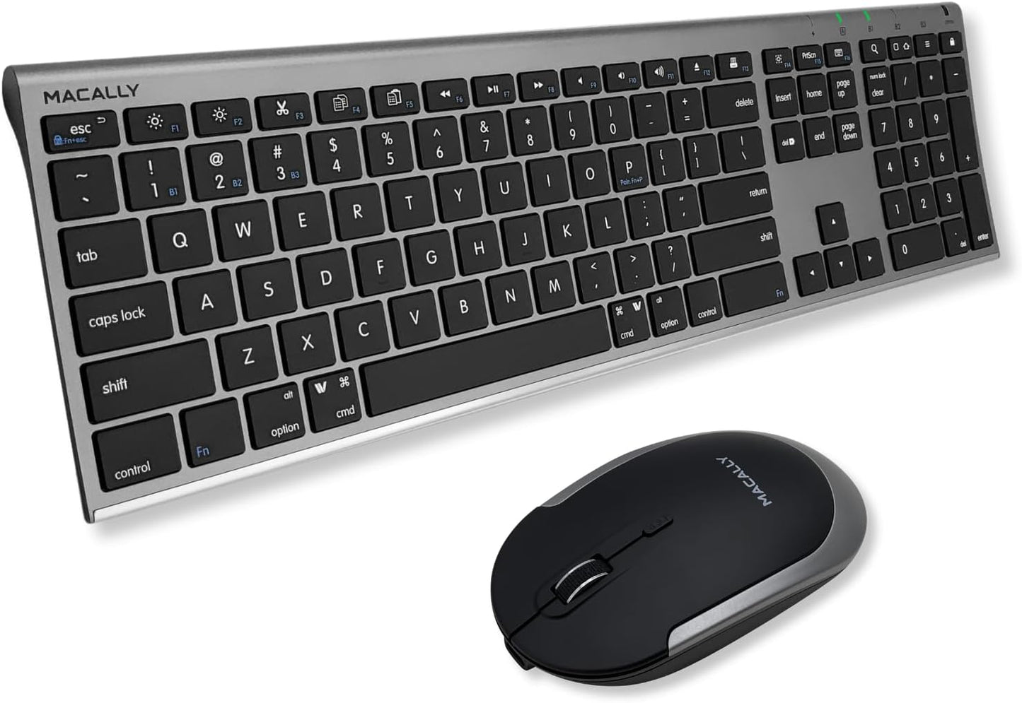 Macally Premium Bluetooth Keyboard & Mouse Combo