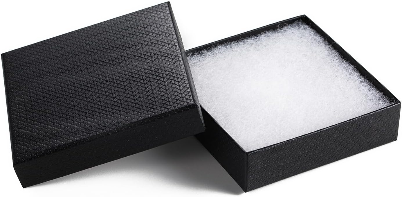 GEFTOL Jewelry Gift Boxes 96 Pack for Earrings and Necklaces