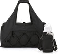 BAGSMART Gym Bag for Women, Lightweight Duffel with Shoe Compartment