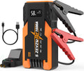 S ZEVZO ET05 1600A Portable Car Jump Starter - Compact Emergency Power