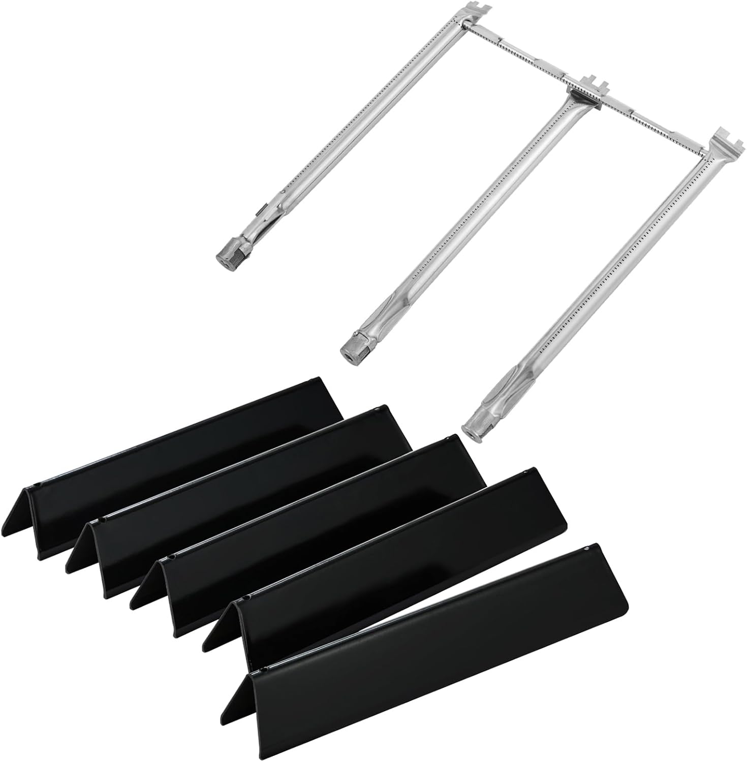 7636 Flavorizer Bars and Burner Replacement for Weber Spirit II