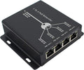 POE Extender RJ45 4-Port 10/100M IEEE802.3at to 802.3af - PoE Powered