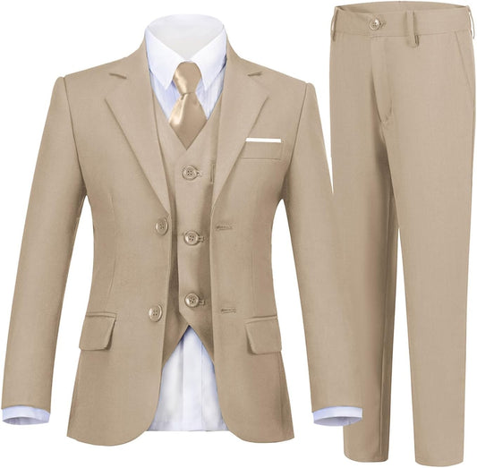 Boys Suits 5 Piece Formal Suit Set for Stylish Kids Events