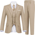 Boys Suits 5 Piece Slim Fit Formal Suit Set - Classic
