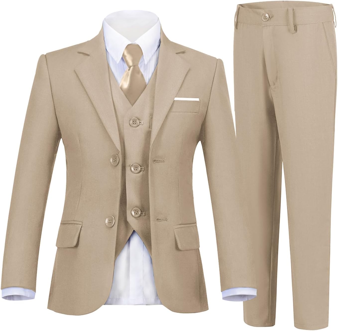 Boys Suits 5 Piece Formal Suit Set for Stylish Kids Events