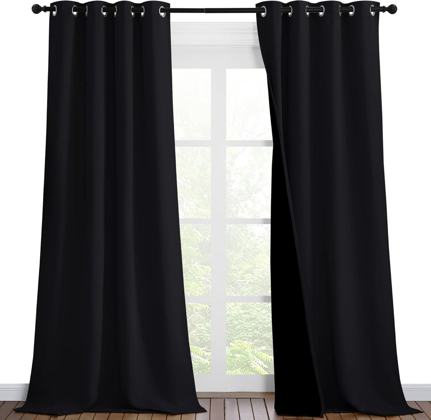NICETOWN High-End Thermal Curtains for Full Blackout Needs