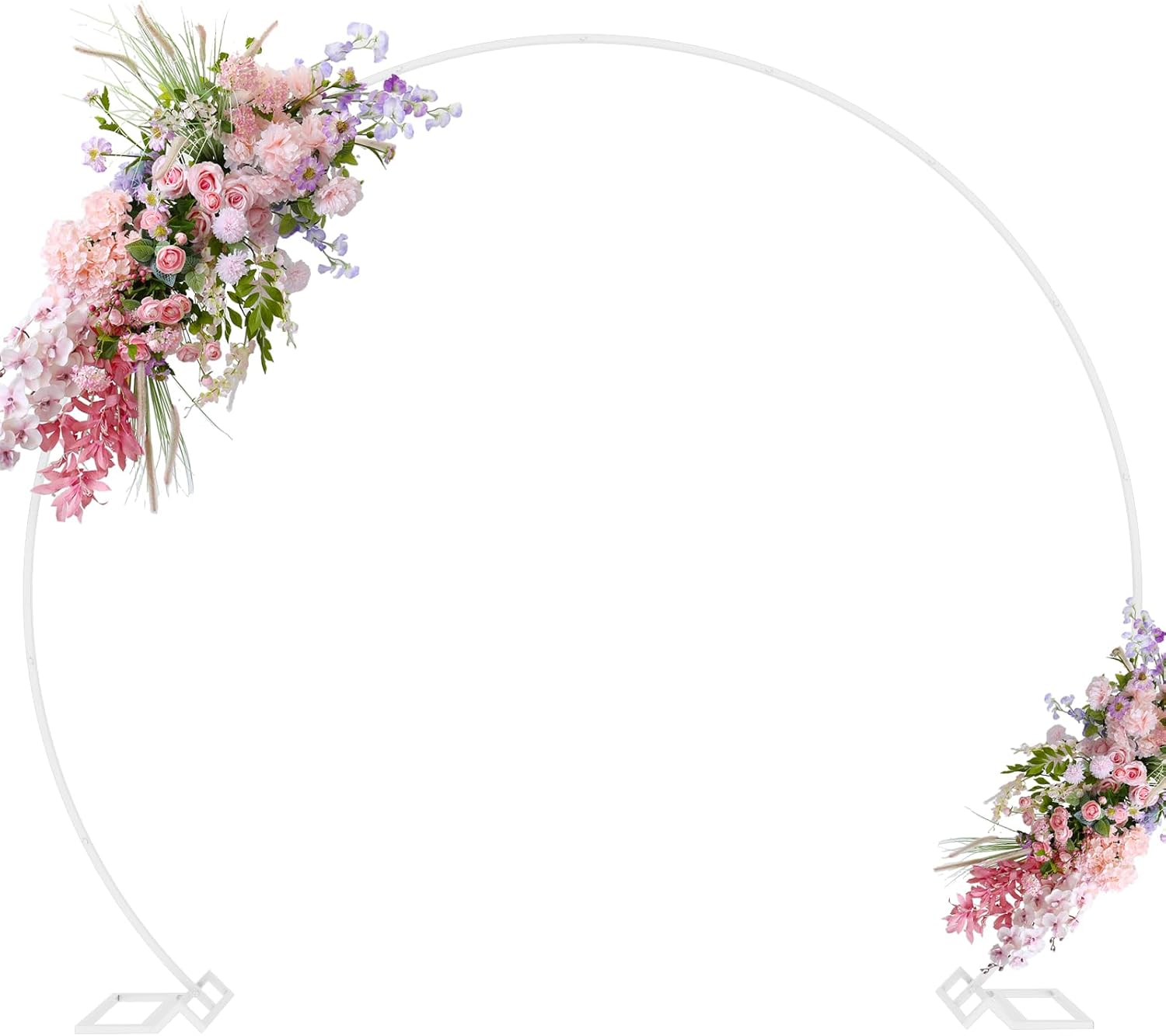 8FT Round Backdrop Stand for Weddings and Parties by Putros