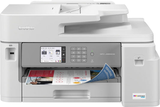 Brother MFC-J5855DW INKvestment Tank Printer with 1 Year Ink