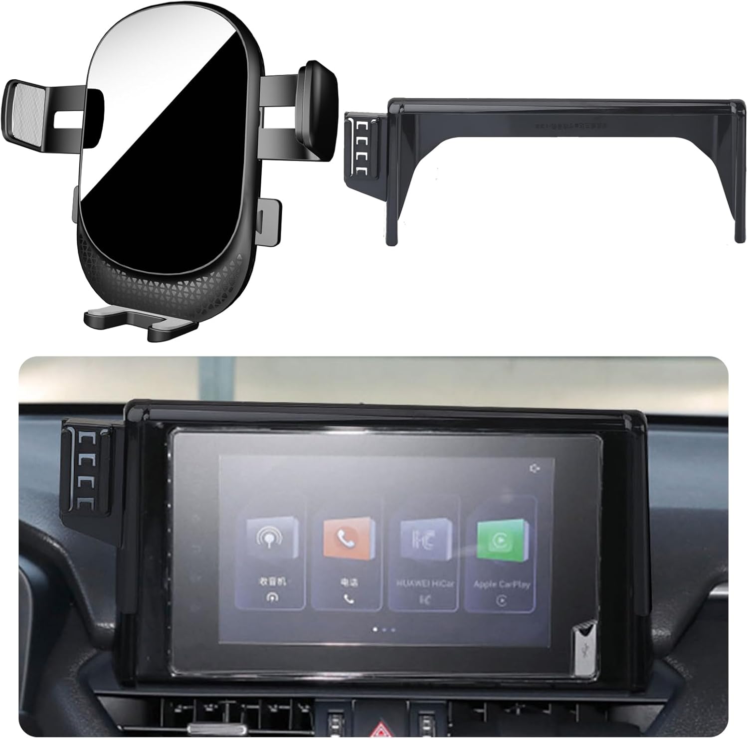 Car Phone Holder for Toyota RAV4 2019-2024 - Hands Free Mount