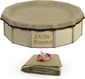 Buffalo Blizzard Supreme Plus 28 ft Round Winter Pool Cover - Heavy