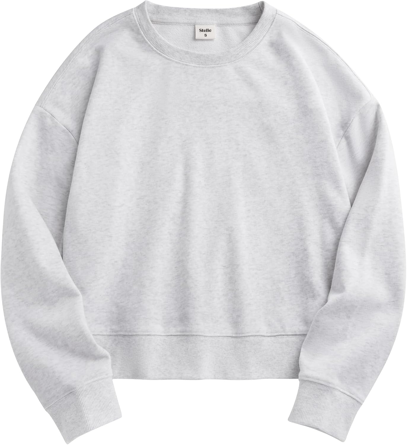 Stelle Cotton Crop Sweatshirt - Comfy Chic Style