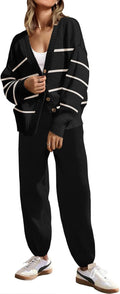 SAUKOLE Cozy Two Piece Knit Outfit for Women in Soft Fabric