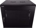 NavePoint 9U Deluxe 19in Wallmount Server Rack - Secure, Ventilated