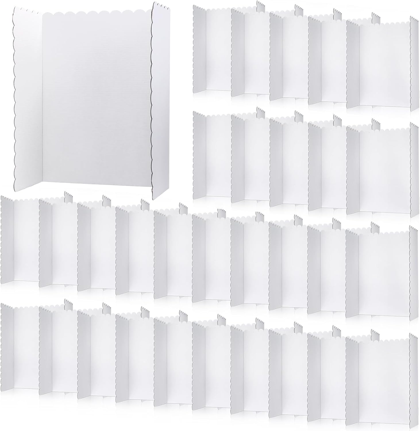 36 Pcs Trifold Poster Display Boards for Science Fair Projects