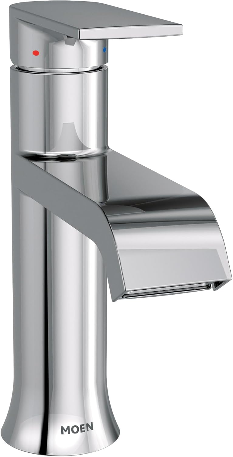 Moen Genta LX Chrome One-Handle Bathroom Sink Faucet Review