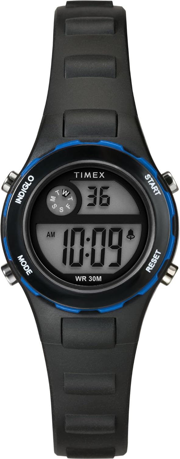 Timex Kids Digital Watch - Easy Read, Black Strap