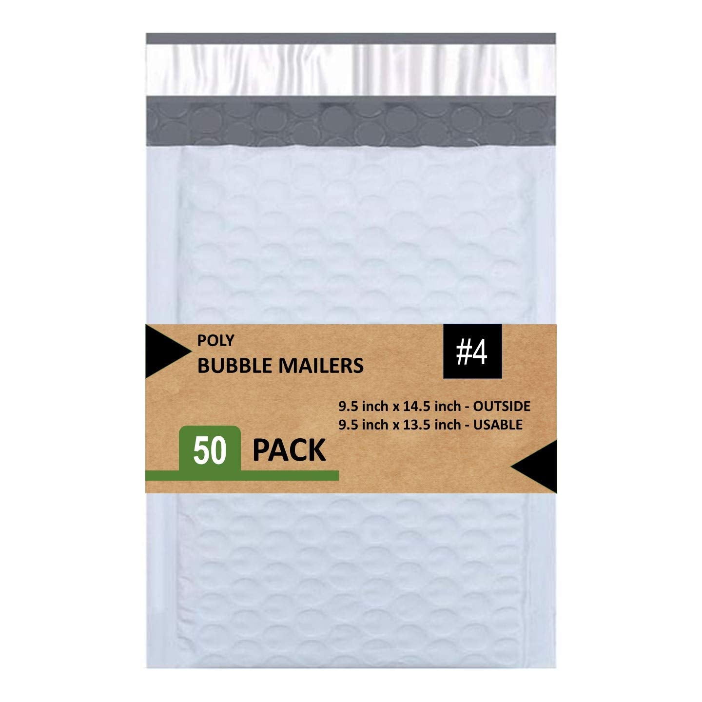 Poly Bubble Mailers 9.5 x 14.5 in for Safe Shipping Solutions