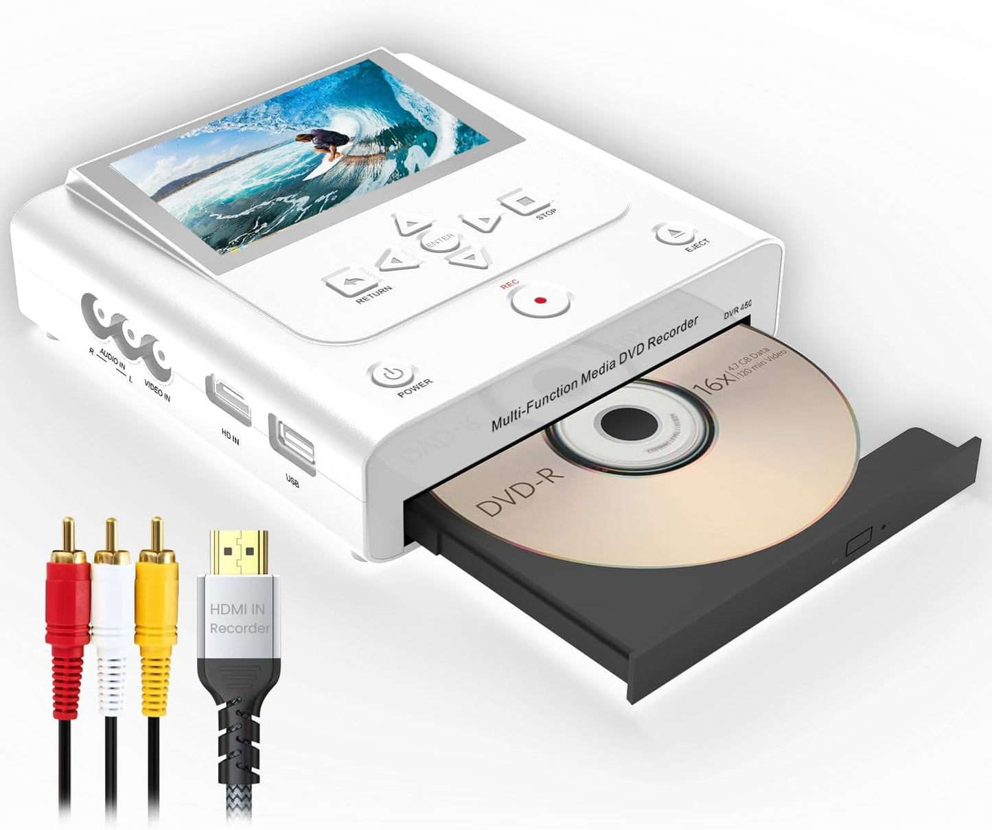 VHS to DVD Converter for Easy Analog to Digital Transfers