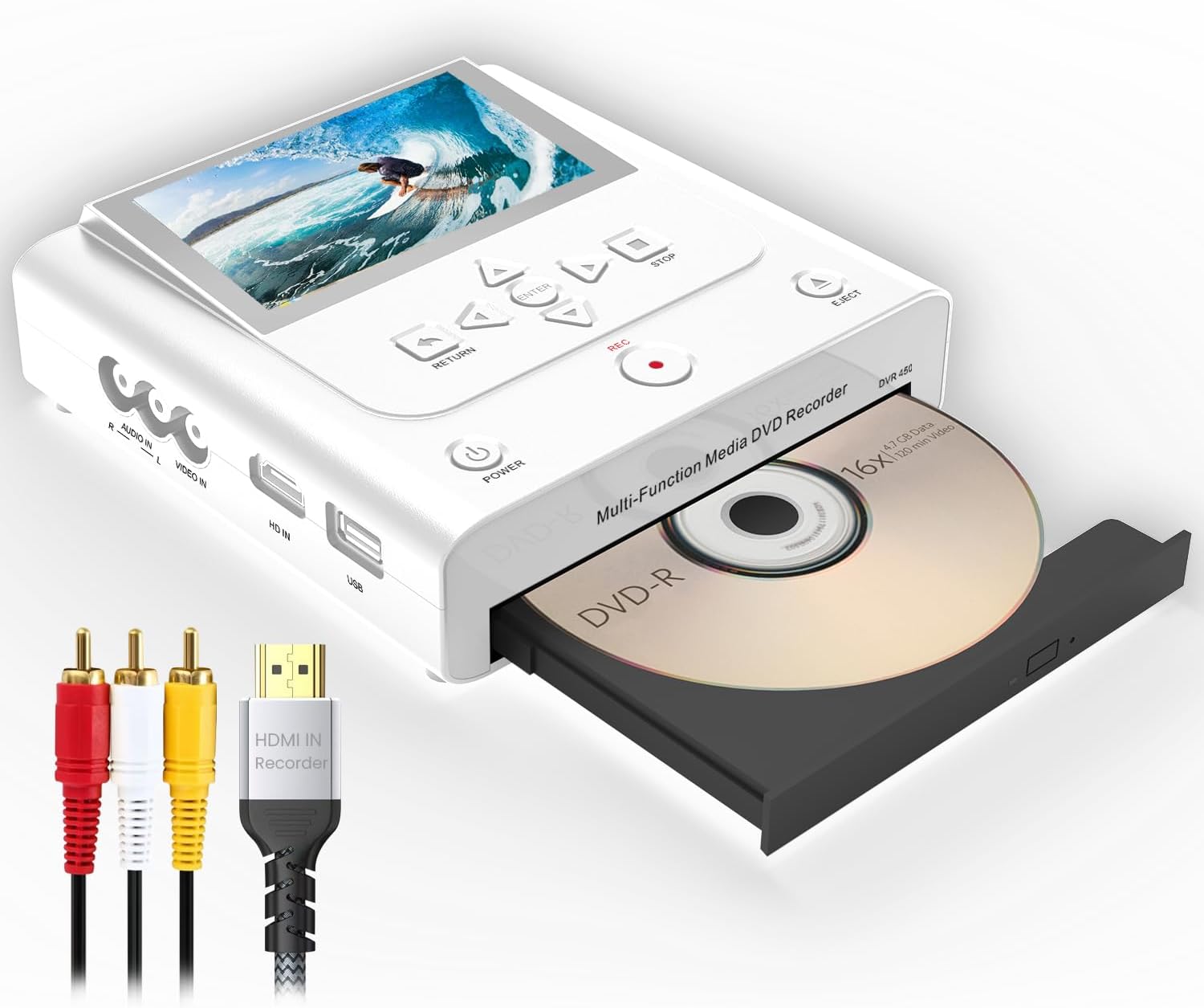 VHS to DVD Converter for Easy Analog to Digital Transfers