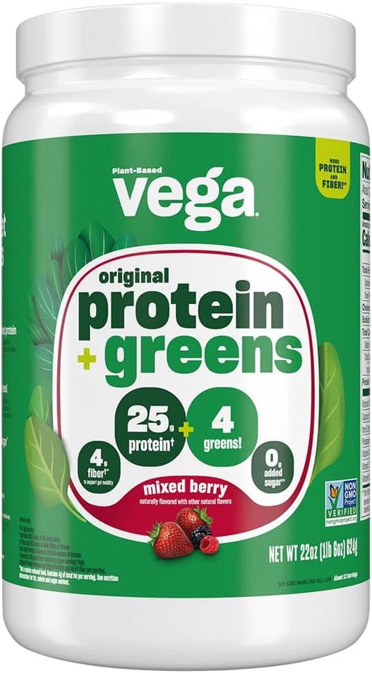 Vega Protein and Greens Powder - 20g Plant Based Protein Boost