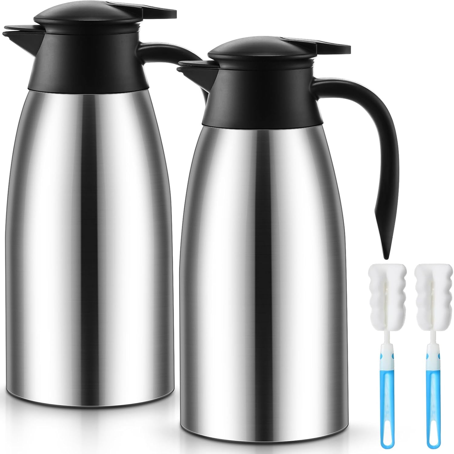 Insulated Stainless Steel Coffee Carafe Set for Hot Liquids