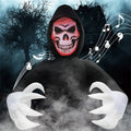 7.7FT Inflatable Grim Reaper Halloween Decoration - Giant Yard Prop