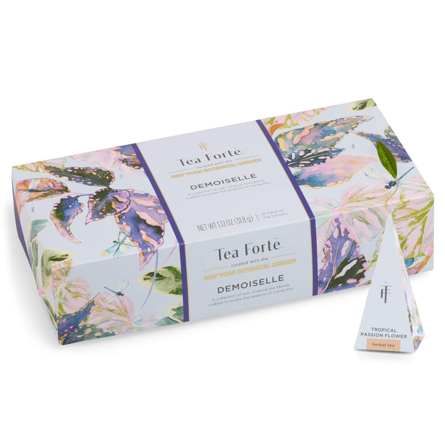 Tea Forte Demoiselle Petite Presentation Box Tea Gift Set Sampler