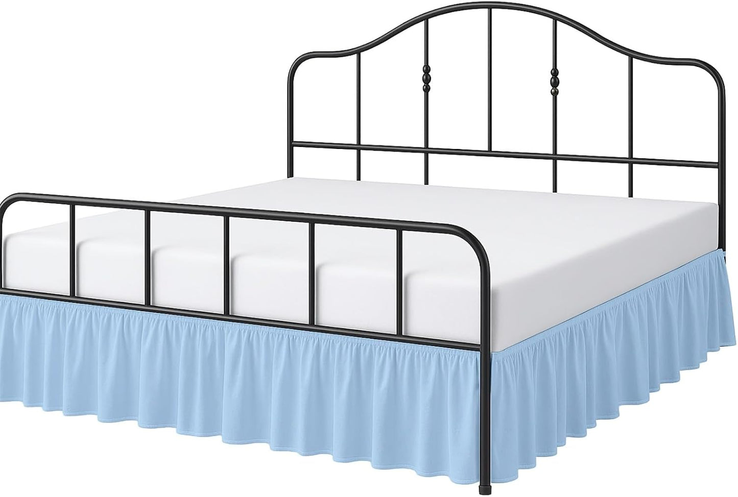 Cottington Lane Ruffled Bed Skirt Twin Size for Stylish Bedrooms