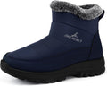 Winter Boots for Women Snow Fur Lined Ankle Boots - Water Resistant