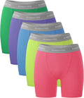BAMBOO COOL Womens Boxer Briefs Boy Shorts Underwear - Soft Bamboo