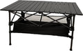 Folding Camping Table Low Picnic Table with Large Storage - Durable