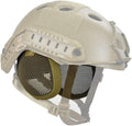 Tactical Airsoft Metal Mesh Side Cover with Ear Protection - Fast