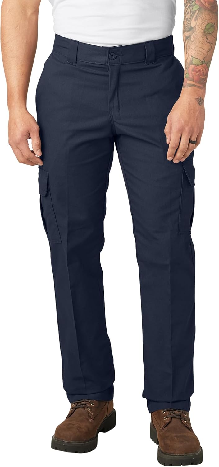 Dickies Men's Flex Regular Fit Cargo Pants for Comfort and Style