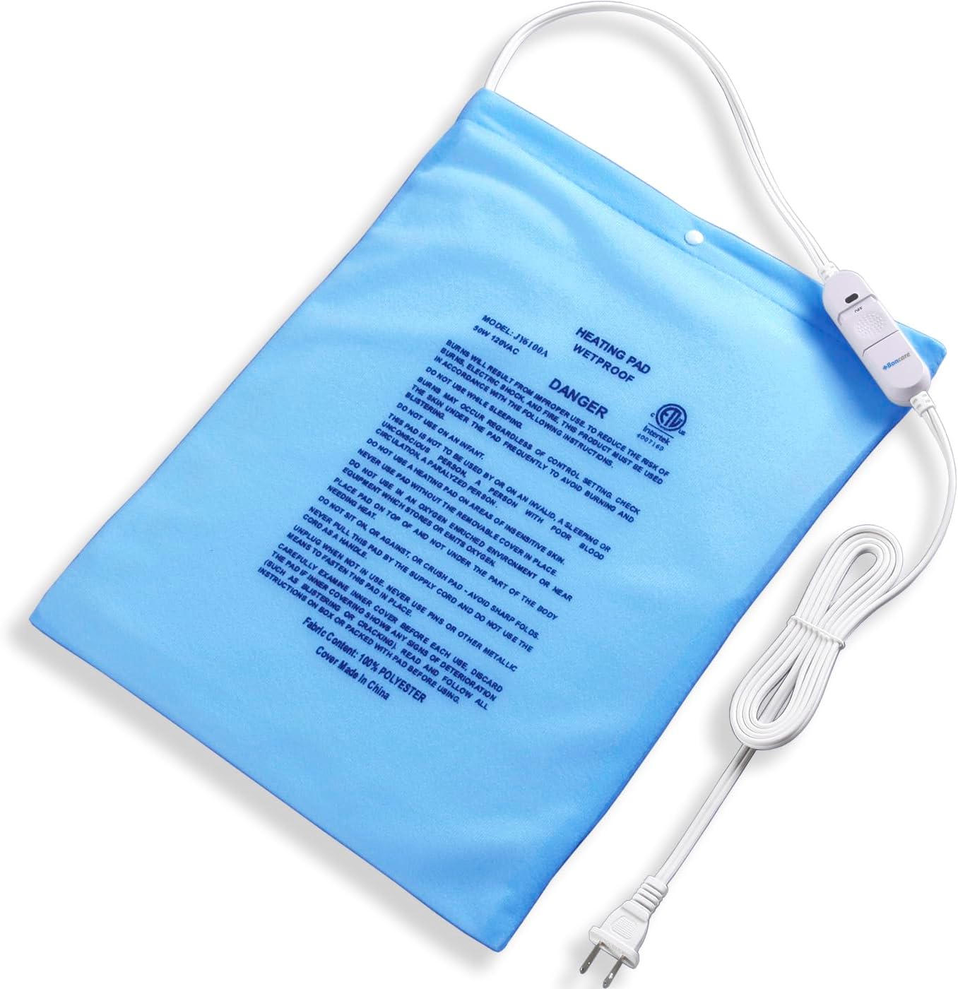 Boncare Non-Auto Shut Off Heating Pad: Pain Relief Wonder!