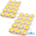 48-Pack 2 in Floating Candle - 200 Hour Water Activated Warm White