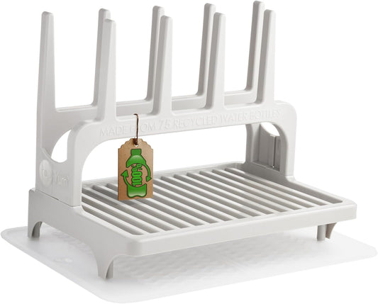PopYum Space Saving Drying Rack for Baby Bottles and More