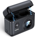 llano 18W Fast Dual Camera Battery Charger for DJI Osmo 360 and Action