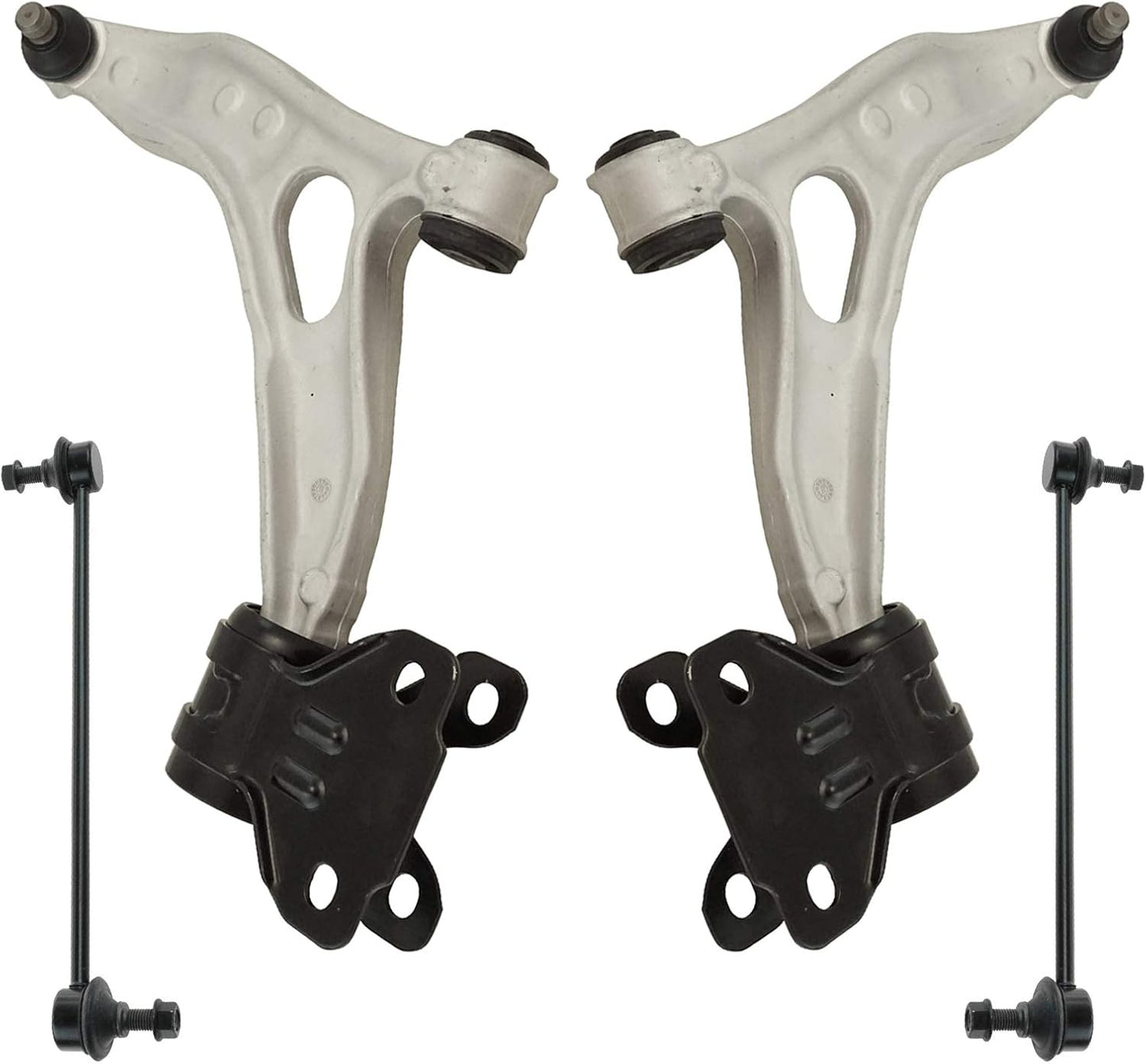 TRQ Front Suspension Kit Control Arm for Ford C-Max and Focus