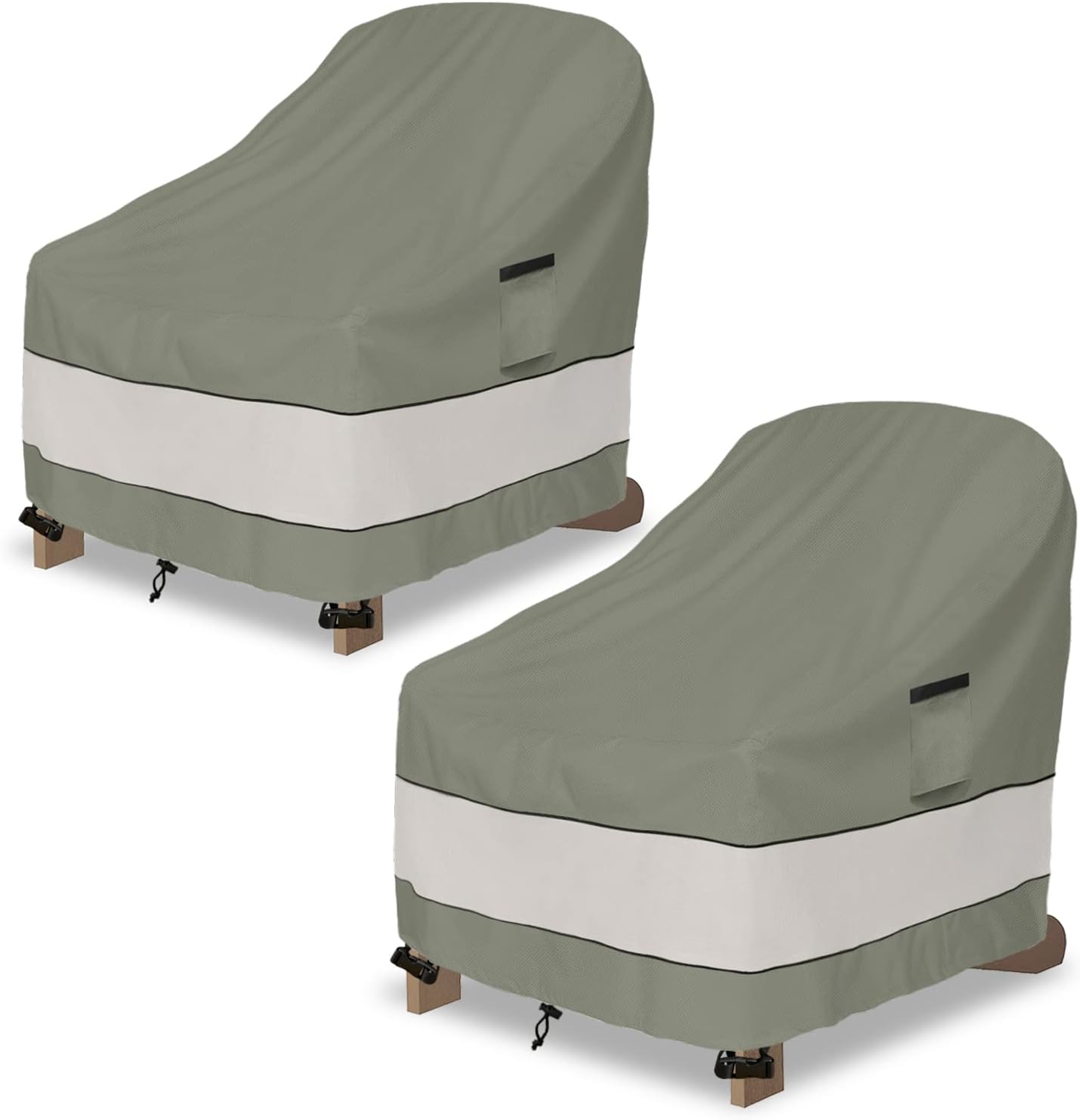 Outdoor Adirondack Chair Cover 2 Pack for Ultimate Protection