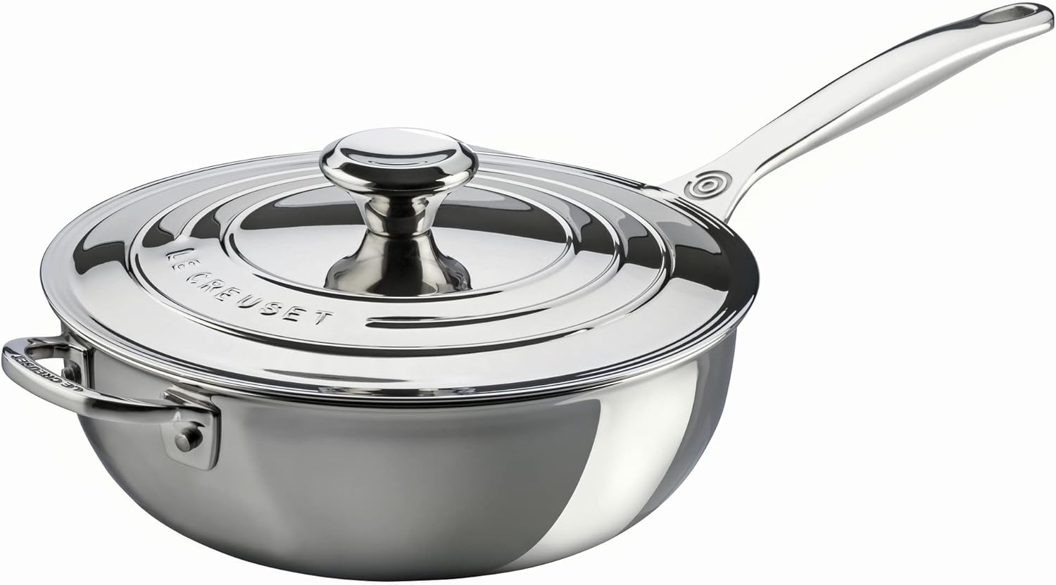 Le Creuset Tri-Ply Stainless Steel Saucier Pan for Perfect Cooking