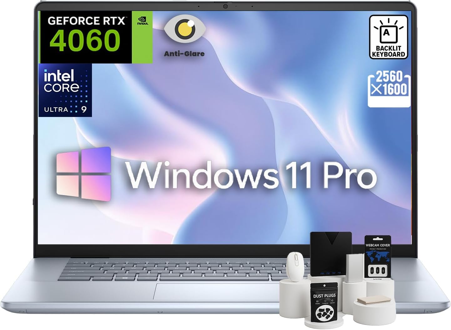 Dell Inspiron 16 Plus Laptop with NVIDIA GeForce RTX 4060 Power