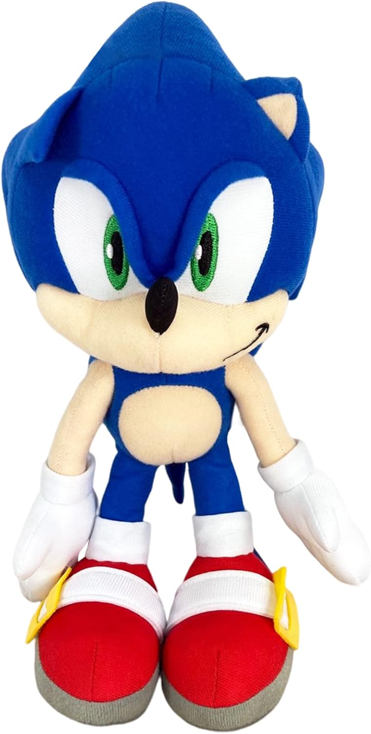 Sonic Moveable Plush 10 - Soft & Fun!