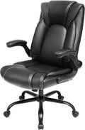 Flip-up Arms Office Chair 300lbs Executive Swivel Chair - Comfortable
