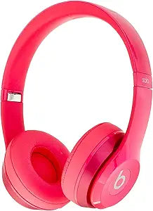 Beats Solo 2 Wired On-Ear Headphone - Pink - Renewed Quality