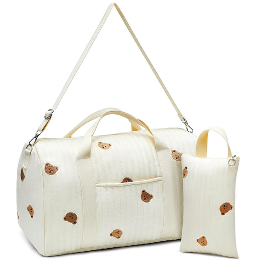 Paterr 2 Pcs Diaper Bag Tote for Stylish Moms on the Go