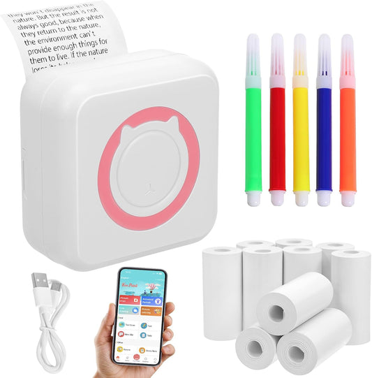 Operitacx Mini Thermal Printer: Inkless Portable Powerhouse