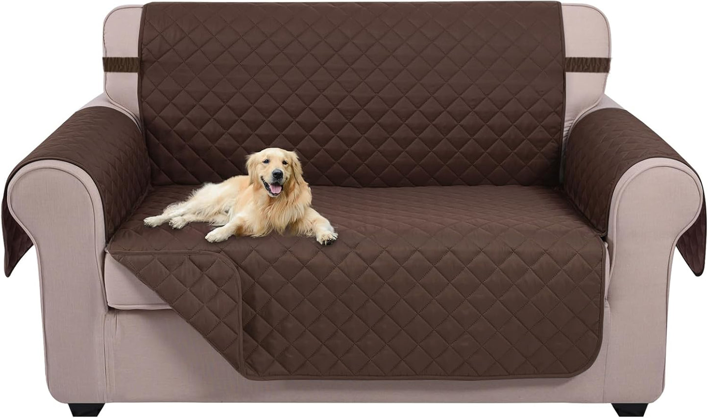 U-NICE HOME Loveseat Sofa Cover for Pets - Water Resistant Protector