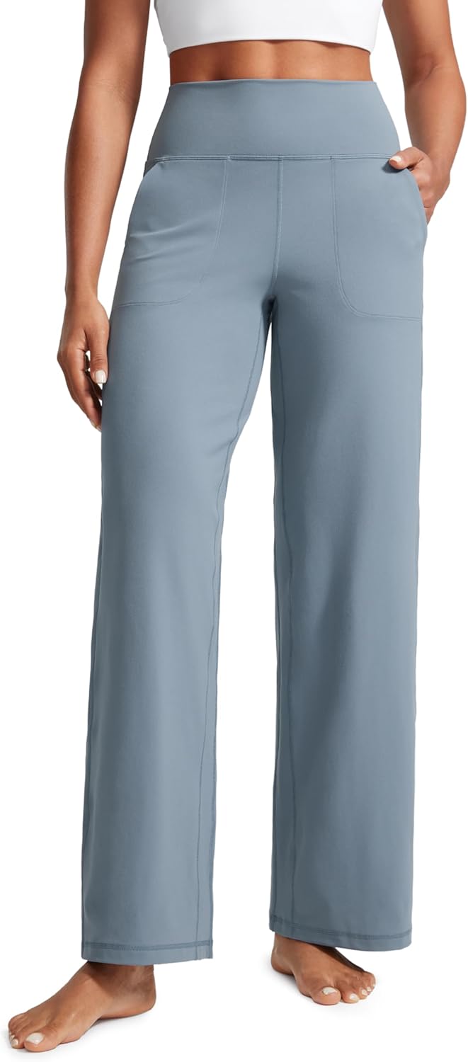 CRZ YOGA Butterlift Wide Leg Pants for Ultimate Comfort
